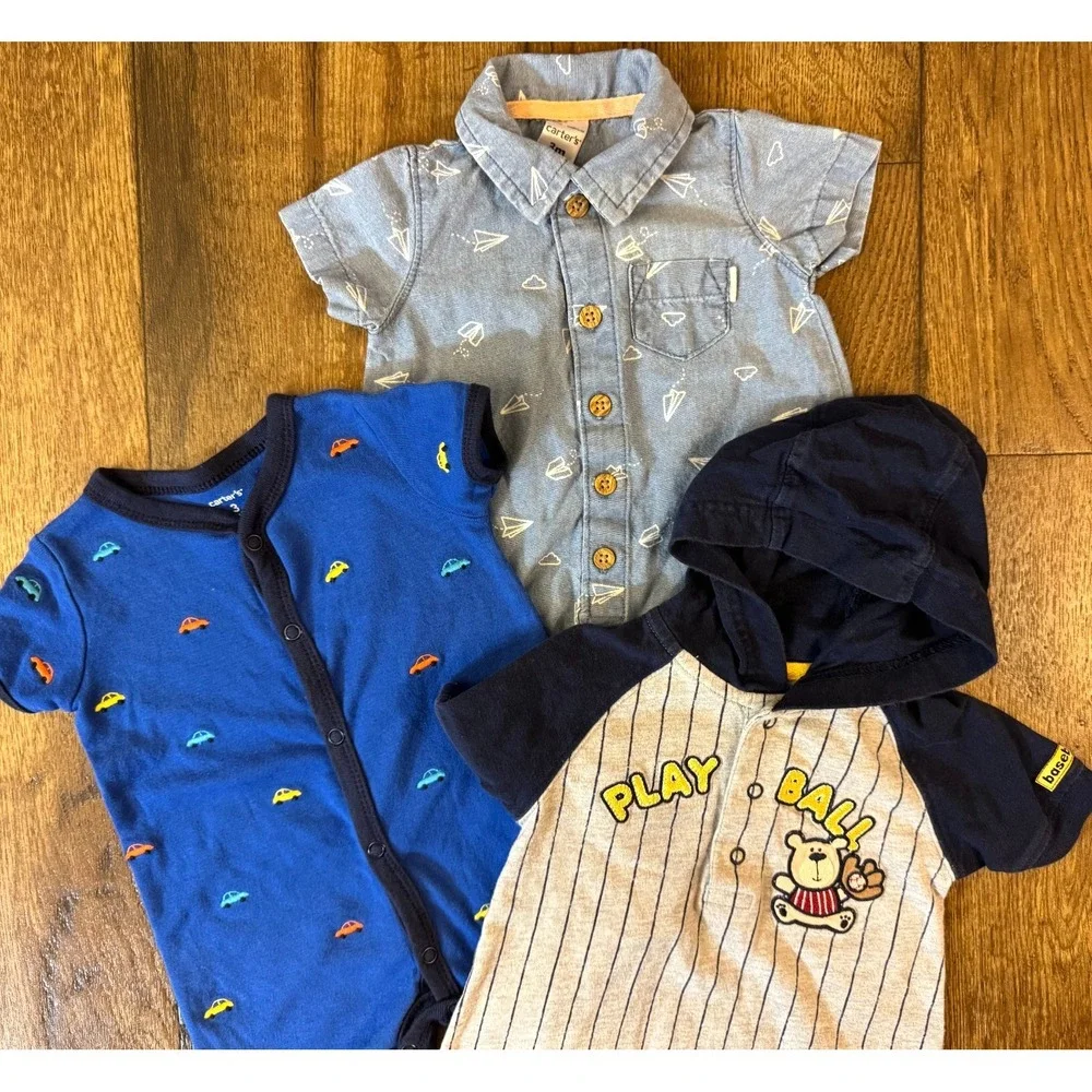 Piece Carters Baby Clothes Prices Carter's 100% Cotton Tortoise Printed Sleepsuit And Bodysuit With Pants Set  Green And Cream Online In UAE, Buy At Best Price From  D5996ae2ec214